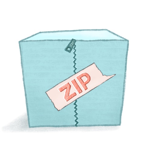 How to unzip a zip file